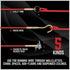 Electrical Fish Cable Wire Puller: 22.5 FT Fiberglass Wire Running Kit - Electrical Cable Pulling Fish Tape Kit - Wire Pulling Glow Rods Cable Sna...