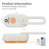Cat Brush Dog Brush Cat Grooming Supplies Pet Supplies, Spritz Defur Comb For Cats Cat Brush For Shedding With Rotable Handle, Cloud Care Cat Hair...