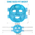 Cold Face Eye Mask Ice Pack Reduce Face Puff,Dark Circles,Gel Hot Cold Compress,Face SPA for Woman Sleeping, Pressure, Headaches, Skin Care? Blue...