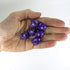 Purple D8 Dice - Pearl Effect - Set of Six...