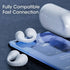 Wireless Ear Clip Skeleton Conduction Headphones, 2024 Upgrade Open Ear Headphones Wireless Bluetooth, Skeleton Conduction Headphones Bluetooth Ea...