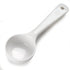 Carlisle FoodService Products Measure Miser Solid Measuring Spoon with Short Handle, 3 Ounces, White, 1 Count (Pack of 1)...