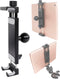 Aluminum Alloy Tablet Holder with 1" Ball Head-360 Rotatable Tablet Mount for iPad and Other Devices from 4.7"-12.9", Compatible with RAM Mounts a...