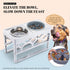 4 Cups Challenging Slow Feeder Dog Bowls Large, Slow Eating Dog Bowl for Fast Eater, Maze Dog Feeder, Dog Slow Feeder Bowl Fits Elevated Dog Bowl,...