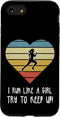 iPhone SE (2020) / 7 / 8 Girls Cross Country Running Gift Phone Case...