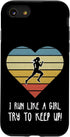 iPhone SE (2020) / 7 / 8 Girls Cross Country Running Gift Phone Case...
