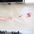 Kitchen Backsplash Wall Protector Transparent Kitchen Oil Proof Sticker Self-Adhesive Film Removable Paper for Cupboard Household 15.7In×118In...