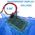 Digital Voltage Display?10Pack 0.56" Two-Wire DC 3V-30V Blue LED Voltmeter Waterproof Display Voltage Tester Meter...