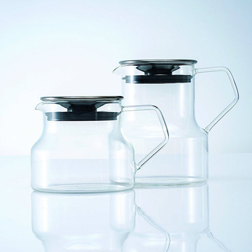 KINTO CAST 23088 One-Touch Teapot, 23.7 fl oz (700 ml), Heat-resistant Glass, Tea, Microwave and Dishwasher Safe...