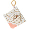 Sweet Soothie Crinkle Teether Toy with Baby Paper and Squeaker, 6 x 6-Inches, Latte...