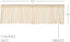 VHC Brands Farmhouse 16"x72" Valance Natural Rod Pocket Kitchen Window Curtain...
