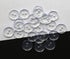 GANSSIA 15mm(5/8 Inch) Plastic Clear Buttons with 2 Holes,Transparent Button for Shirt Sewing Scrapbooking DIY Project, Pack of 200pcs...