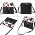 Sunwel Fashion Cow Print Wristlet Tassel Purse-Zipper Pockets Crossbody Bag Shoulder Handbag for Women...