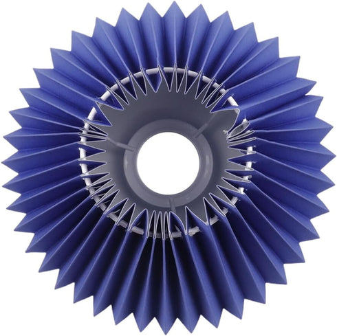 Pleated Lampshade for Bedside Table Lamp Nightstand Pleated Lamp Shade Replacement, Blue...