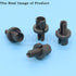 Clucth Brake Cable Adjuster Screw Nut Bolts 8mm Universal Aftermarket Accessory Fit for Honda Yamaha Kawasaki Suzuki ATV Motorcycle.(4 pcs)...