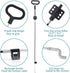 2Pcs Recliner Cables Replacement D-Ring Cables, Exposed 4.9" Total 33.7", Fit Ashley and Most Recliner...