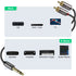 J&D 1/4 inch TRS to Dual RCA Audio Cable, Gold Plated Copper Shell Heavy Duty 6.35mm 1/4 inch Male TRS to 2 RCA Male Stereo Audio Y Splitter Cable...