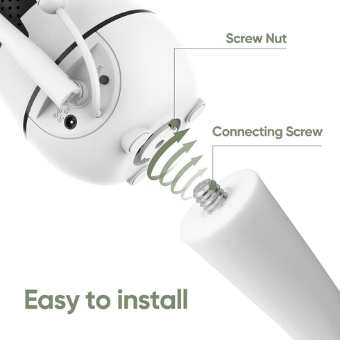 bonoch Baby Monitor Mount Baby Monitor BBM01/ BBM02/ BBM03 Crib Mount Camera Holder Wall Mount Flexible Mount Versatile Twist Mount without Wall D...