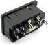 Male AC Power Plug Socket with Fuse Holder 3-Pin AC-01 Power Inlet Module Connector 10A 250V Rocker Switch with Light 3 In 1...