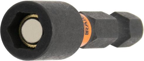 Railer Nut Driver Set - Premium 4 Inch 5-Piece Nutsetter Bit Set With A Storage Bit Holder & Carabiner...