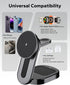 KPON 3 in 1 Wireless Charging Station for Apple Mag-Safe, Magnetic Wireless Charger Stand Foldable for Multiple Devices,Travel Charging Dock for i...
