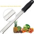 Lemon Zester, Stainless Steel Kitchen Cheese Grater, Plastic Cover Ergonomic Soft Black Handle...