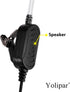 New HD-Mic Single-Wire Earpiece Surveillance Kit Compatible with Retevis BaoFeng, BTECH, Kenwood, Arcshell AR-5 Walkie Talkie with PTT Mic Tanspar...