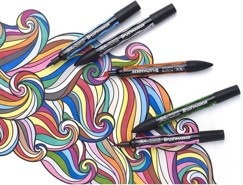 Winsor & Newton ProMarker Set, 6 Count, Earth Tones...