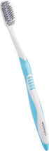 Earth Friendly Compostable Adult Manual Toothbrushes - Silver Infused Soft Bristle Toothbrush (4 Pack) (Blue)...