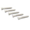 13pcs Hex Head Lag Screws, 5/16" x 2" Hexagon Head Wood Screws (Partially Threaded), 304 Stainless Steel Lag Bolts, Silvery...