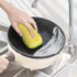 Multi-Purpose Scrub Sponges for Kitchen by SmilePowo Non-Scratch Microfiber Sponge Along with Heavy Duty Scouring Power - Effortless Cleaning of D...