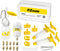 Bleeder Hydraulic Disc Brake Bleed Kit, Bicycle Bleed Oil Kit For MAGURA Series, Universal Bicycle Hydraulic Disc Brake Oil Mineral, for MAGURA, T...