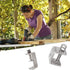 304 Stainless Steel C Clamps, Heavy Duty C Clamps for Metal Working, Woodworking Building Tiger Clamp Adjustable Wide Jaw Opening C Clamp, Silver ...
