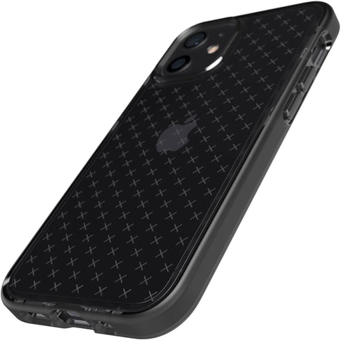 tech21 Evo Check Phone Case for Apple iPhone 12 and 12 Pro 5G with 12 ft Drop Protection, Smokey/Black T21-8373...