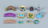 Dong Huang 12pcs Mini Fairy Garden Accessories Kit, Micro Landscape Decoration Pond Bridge Ornaments, Miniature Figurines for Potted Plant Bonsai ...