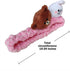 Tianmei Car Inside Rearview Mirror Cover Accessories with Cute Cartoon Doll Decor Interior Trim for Women (Bear Rabbit-Pink)...