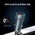 USB C Car Fast Charger Light up USB Cigarette Lighter Dual Ports Fast Charging Adapter Compatible with iPhone 14 13/ Samsung S23 S22 and More...