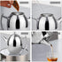 Tea Pots with Infusers for Loose Tea Stainless Steel Teapot Tea Kettle Coffee Pot with Tea Filter and Lid Tea Kettle Stovetop Teapot with Strainer...