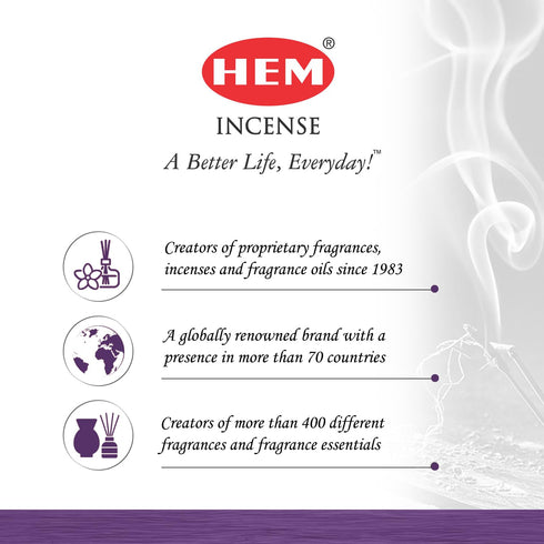 Attracts Money - Box of Six 20 Gram Tubes - HEM Incense...
