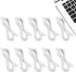 Smays USBC to USBC Cable Bulk 10-Pack 3ft White, Type C to Type C Charging Cable, 20W...