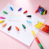 Leinuosen Stacking Crayons Stackable Buildable Crayons Colorful Crayon for School Office Supplies, 12 Colors (24 Pieces)...
