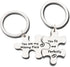 Couples Jewelry Accessories Silver Key Chains Rings Keychain Valentines Gifts for Husband Wife Boyfriend Girlfriend (3)...