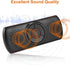 Bluetooth Handsfree Speakerphone for Cell Phone, Wireless Car Kit Music Player Adapter with Back-Clip Portable Bluetooth Speaker for Home/Sport/Ou...