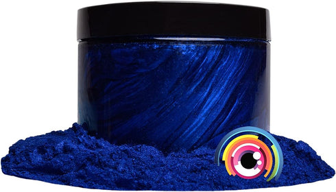 Eye Candy Premium Blue Mica Powder Pigment | Multipurpose DIY Arts and Crafts Additive | Acrylic, Natural Bath Bombs, Resin, Paint, Epoxy, Soap, N...