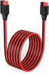 12AWG 6FT Anderson Extension Cable 2 6 10 20 35 50FT Solar Extension Cable Anderson Connector for Portable Power Station Solar Generator Solar Pan...