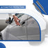 4Pcs Car Rearview Mirror Anti-Collision Scraping Strip, Anti-Rub Anti-Scratch Trim Sticker, Carbon Fiber Rearview Mirror Crash Protector, Universa...