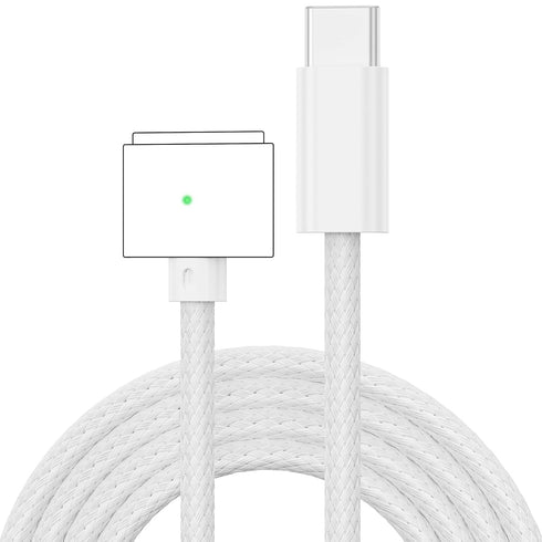 BIGCOON for Magsafe 3 Cable - Fast Charging | Compatible with MacBook Air (15''/13'' M3 2024) MacBook Air (15"/13" M2 2023/2022),MacBook Pro (16"/...