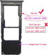 Galaxy A13 5G A136 Single Sim Card Tray Slot Holder Replacement for Samsung Galaxy A13 5G SM-A136U A136U1 A136W 2021 6.5",with Eject Pin (A13 5G A...