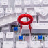 Granvela Pack 2 Keycap and Key Remover Red Plastic Keycap and Key Puller for Mechanical Keyboard...