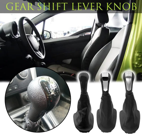 Car Manual Shift Knob, Car Gear Shifter Knob Stick Head Level for Chevrolet Spark 2011 2013 2014 2015 2016...